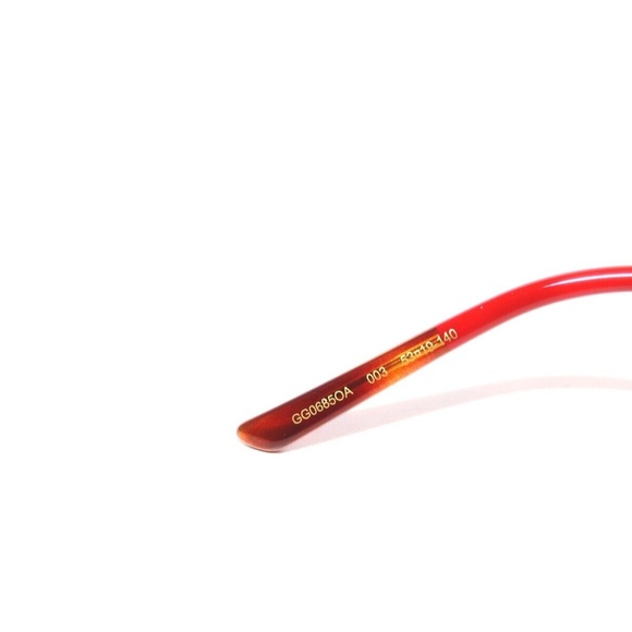 Gucci GG0685OA 0685OA 003 53 Matte Gold Eyeglasses 0685 - Picture 4 of 5